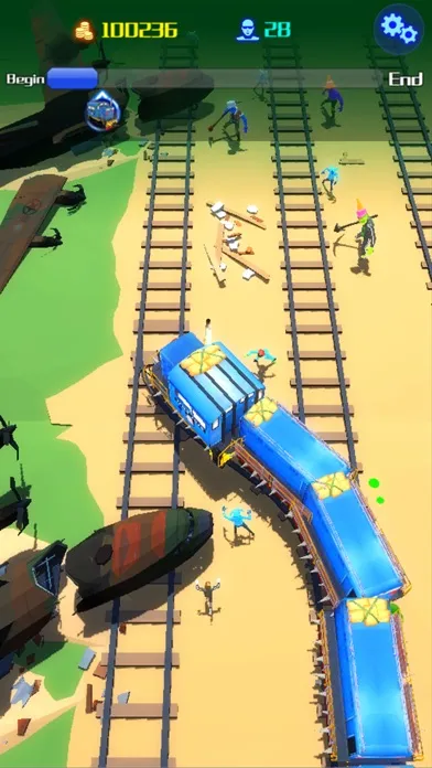 Screenshot di Train VS Zombie