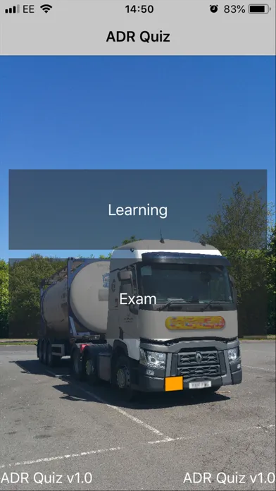 ADR Quiz Dangerous Goods Ekran Görüntüleri