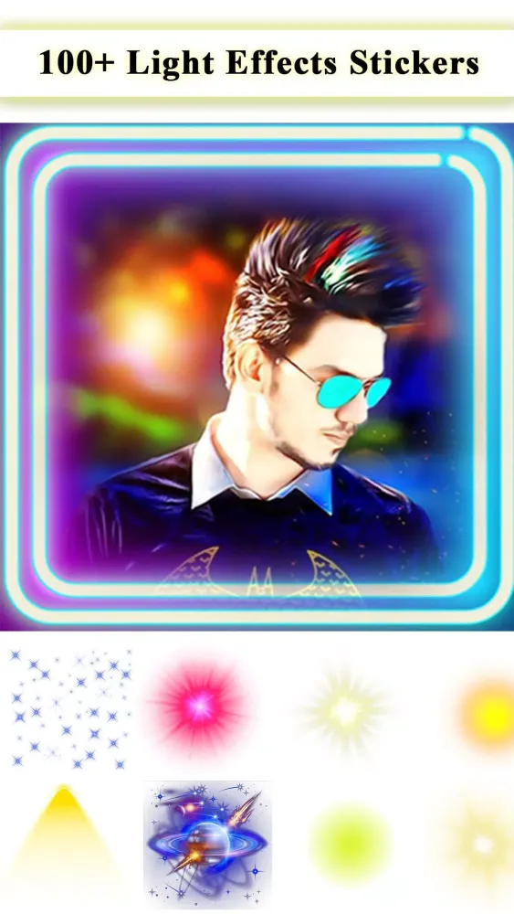 Light Photo Frame Editor Screenshots