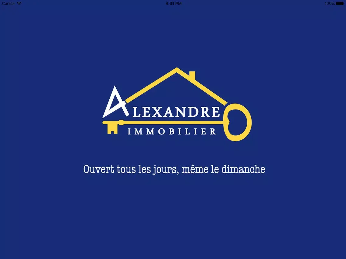 ภาพหน้าจอของ Agence Alexandre iPad 