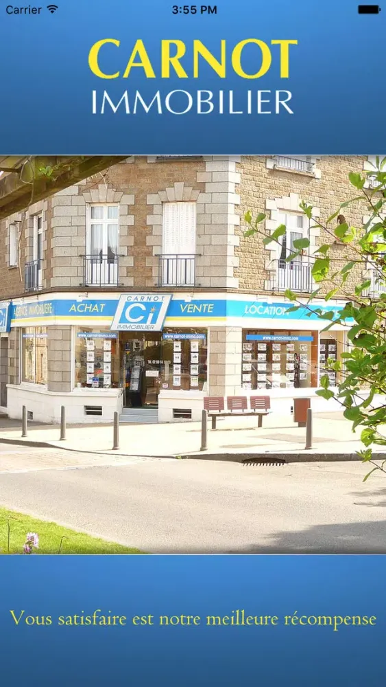 Captures d'écran de L'Agence Carnot Immobilier
