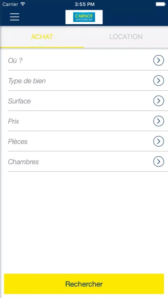 Captures d'écran de L'Agence Carnot Immobilier