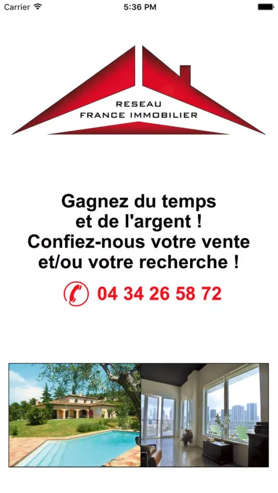 RESEAU FRANCE IMMOBILIER 스크린샷