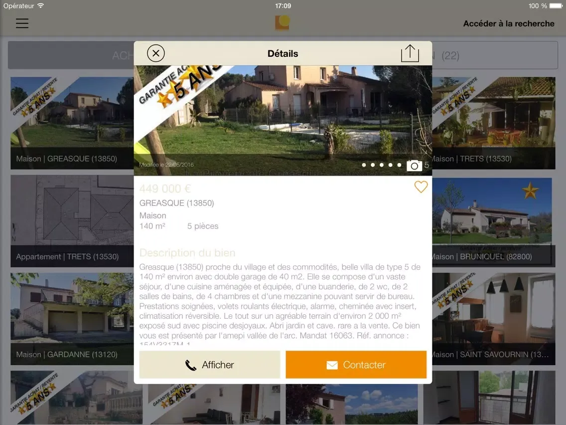 Ảnh chụp màn hình của La Provençale Gréasque iPad 