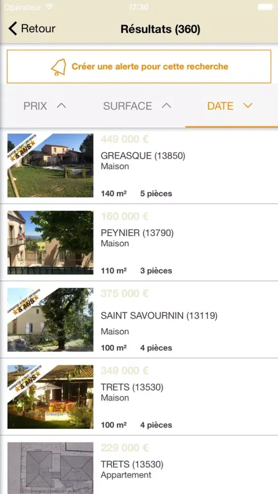 Ảnh chụp màn hình của La Provençale Gréasque