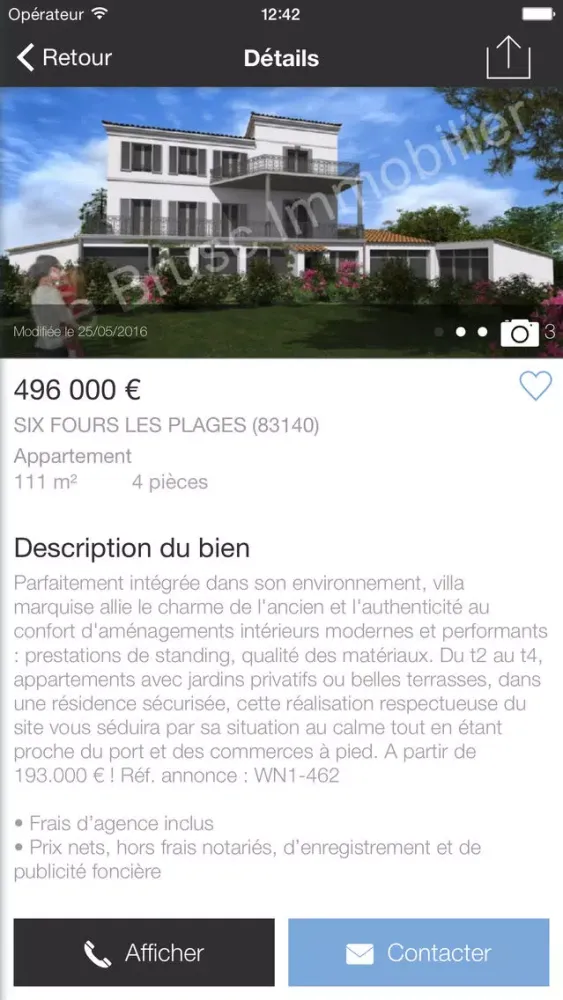 Tangkapan layar Le Brusc Immobilier