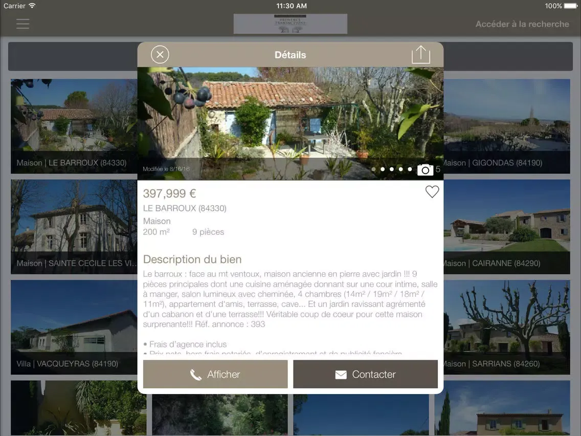 تصاویر PROVENCE TRANSACTIONS iPad 