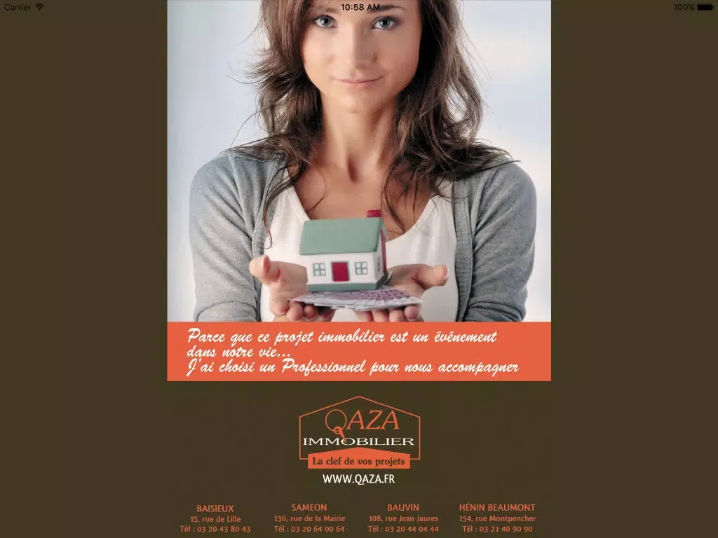 Screenshot di QAZA IMMOBILIER iPad 