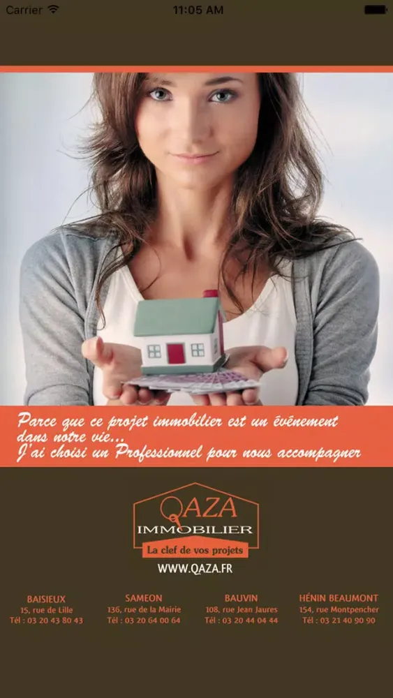 Screenshot di QAZA IMMOBILIER