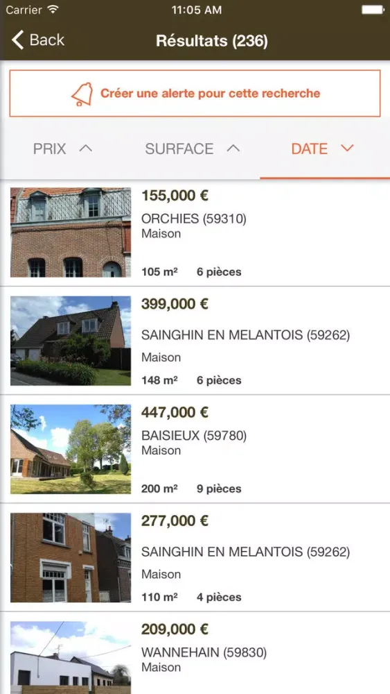 Screenshot di QAZA IMMOBILIER