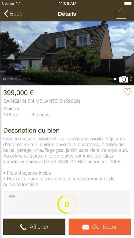Screenshot di QAZA IMMOBILIER