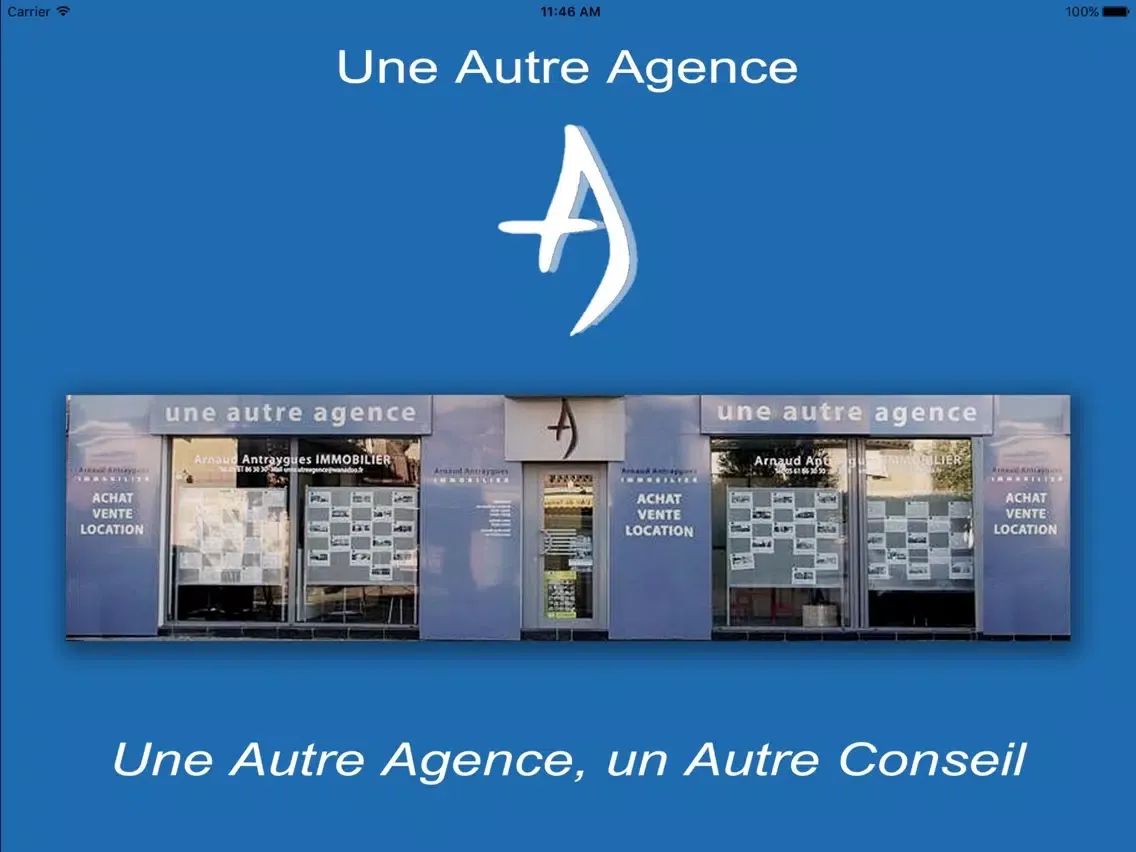 Une Autre Agence iPad 스크린샷