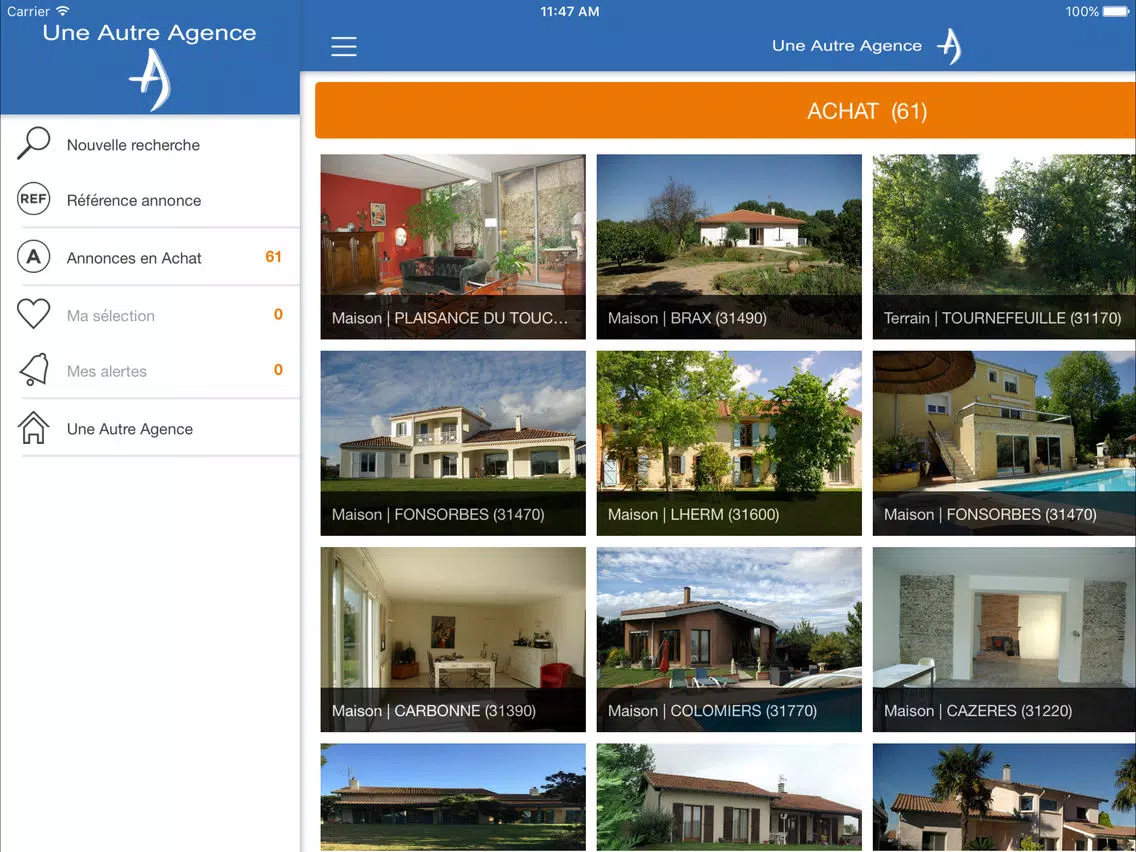 Une Autre Agence iPad  سکرین شاٹس