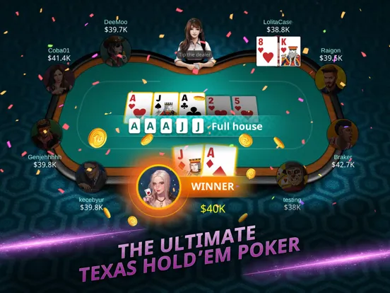Screenshot di POKER Masters - Texas Hold'em iPad 