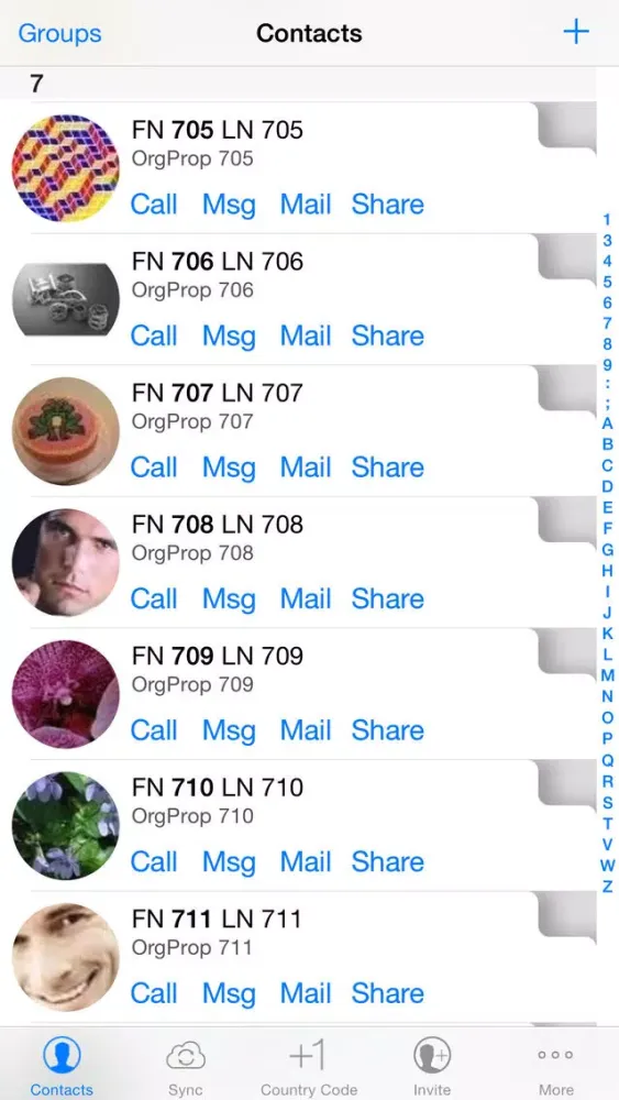 PlusOne - Country Code Address Book Converter應用截圖
