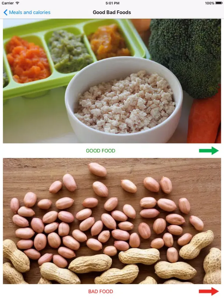 Capturas de pantalla de Healthy Nutrition Guide Babies Pro iPad 