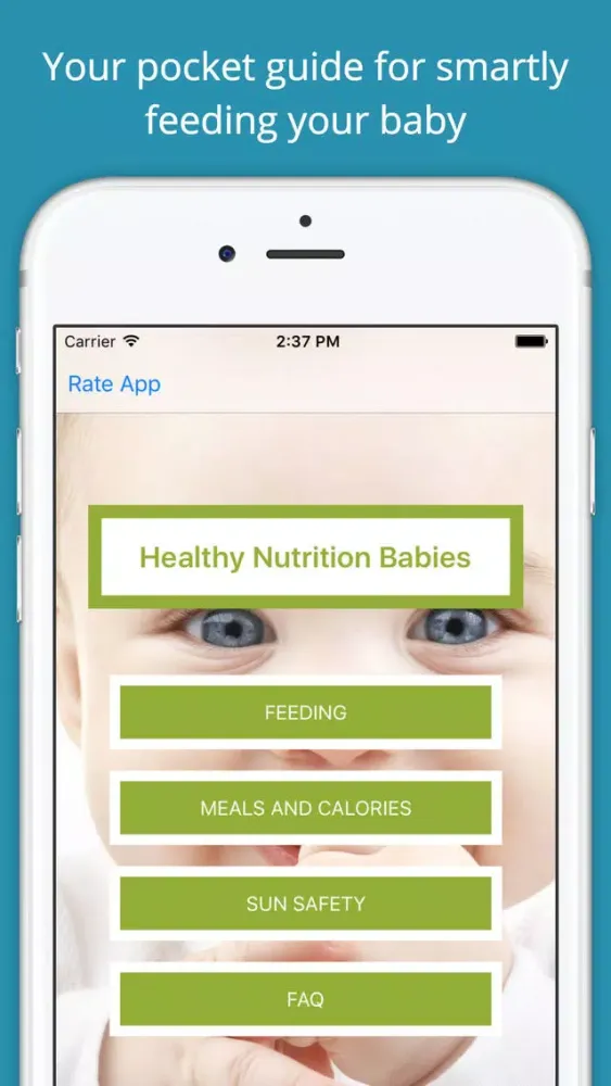 Capturas de pantalla de Healthy Nutrition Guide Babies Pro