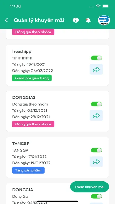 Miagri Quản lý سکرین شاٹس