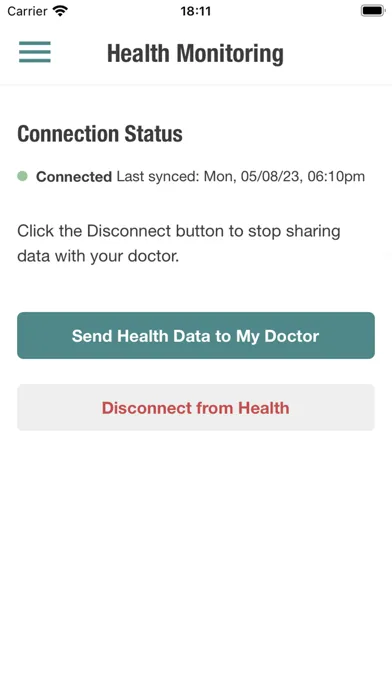 Скриншоты Atlas.md Patient App