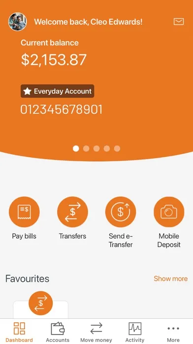 Christian CU Mobile App Screenshots