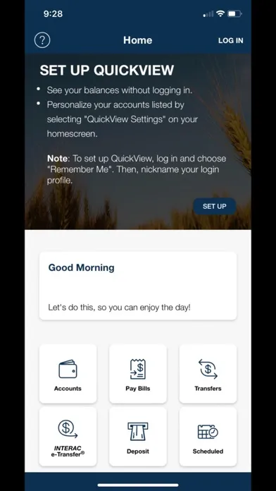 Captures d'écran de Sunrise Mobile App