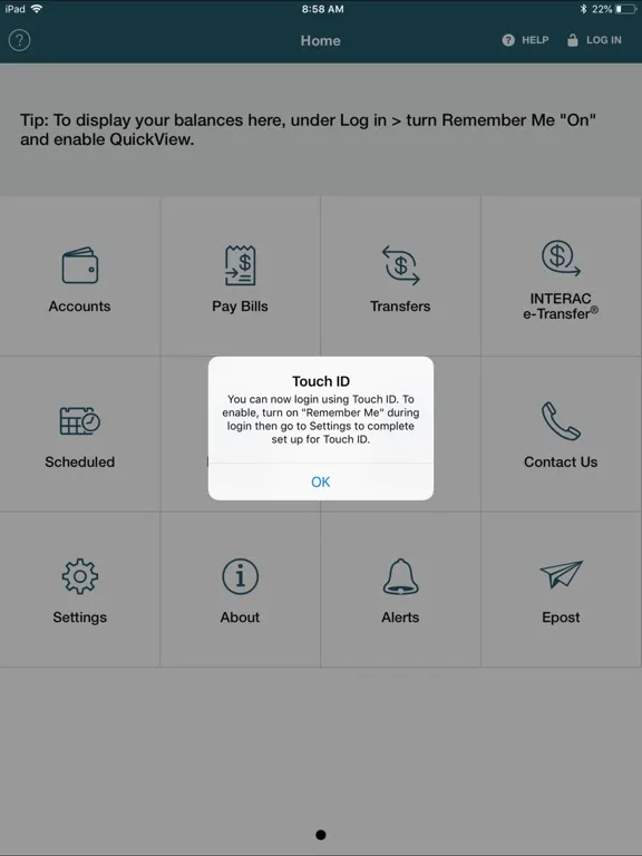 Kingston Community CU iPad  Screenshots