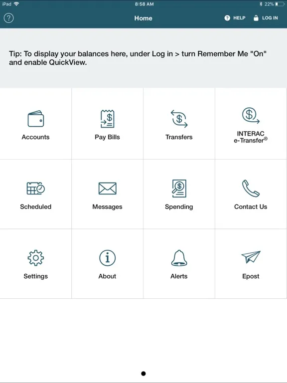 Kingston Community CU iPad  Screenshots