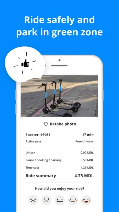 Captures d'écran de amiGO bike sharing