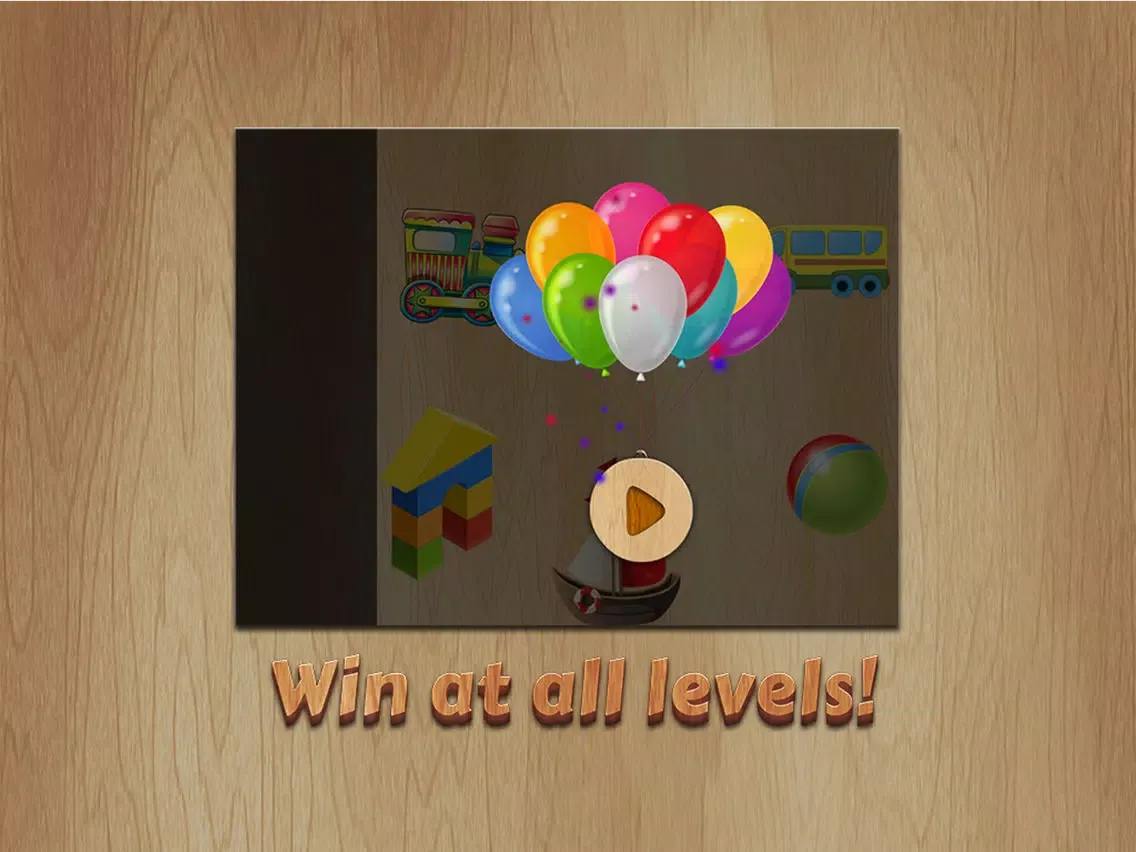 Wooden Puzzles - funny game for kids iPad  Screenshots