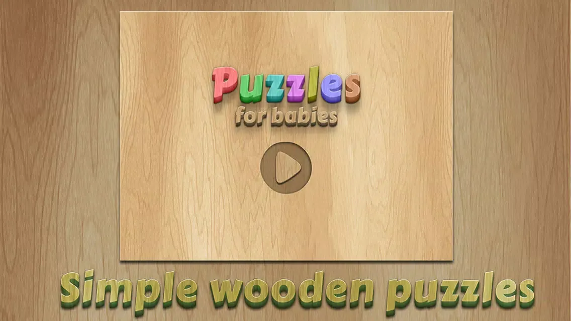 Wooden Puzzles - funny game for kids Screenshots
