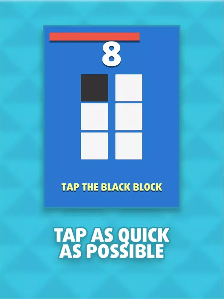 Tap counter Championship - Black block game iPad  स्क्रीनशॉट