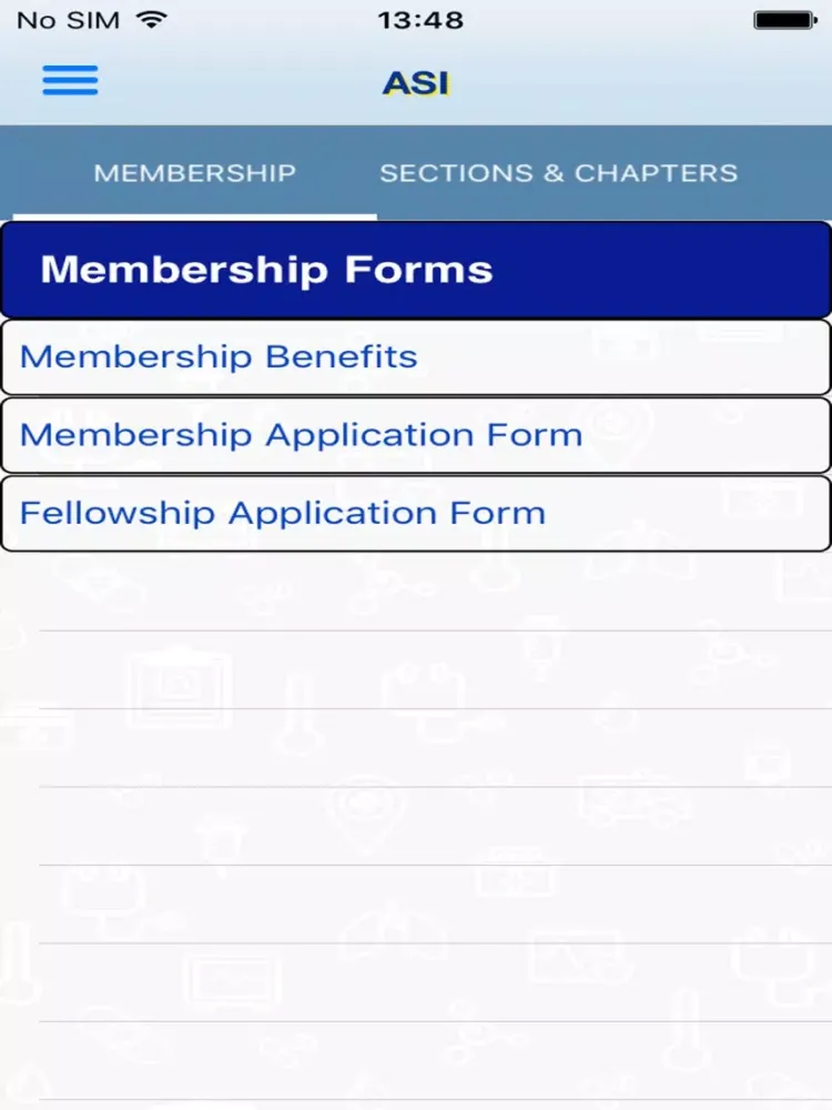 Asso. of Surgeons of India iPad  Screenshots