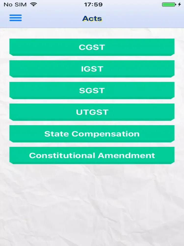 Zrzuty ekranu ICSI-GST iPad 