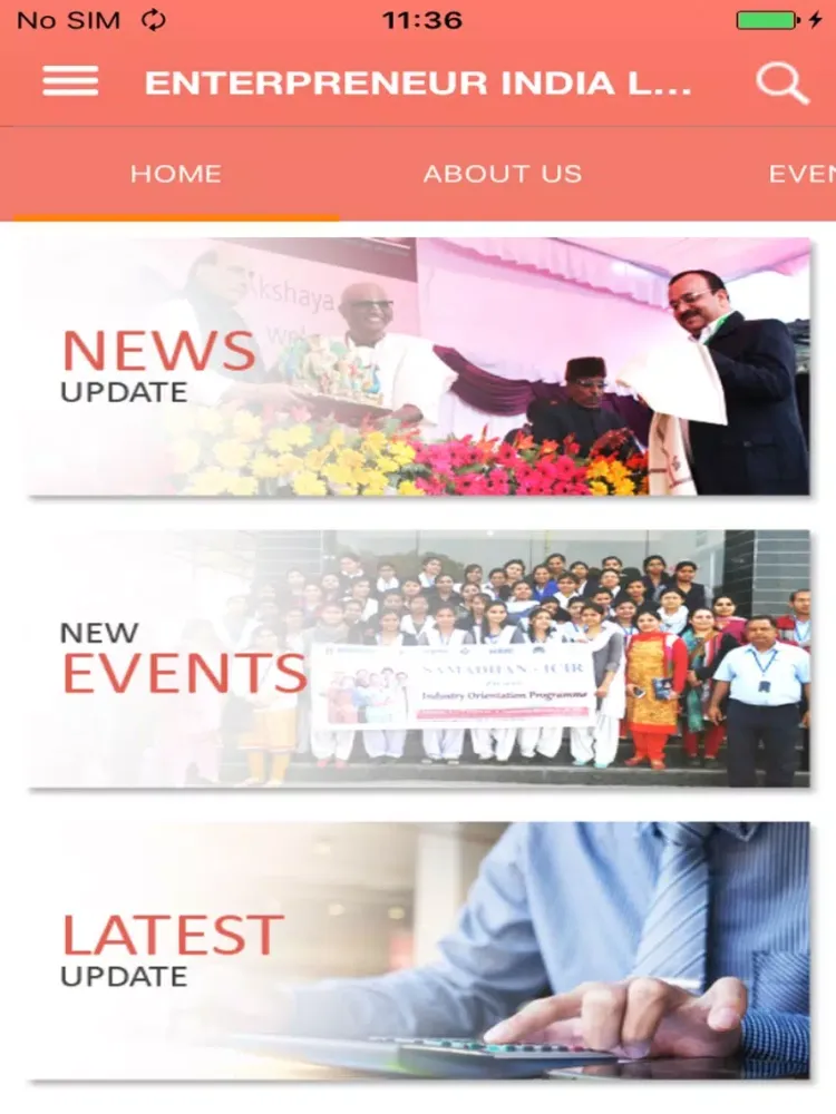 Entrepreneur India Live iPad  স্ক্রিনশট