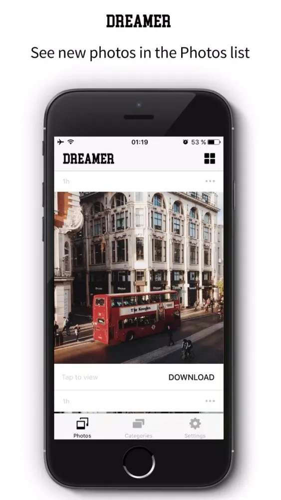 Dreamer app Screenshots
