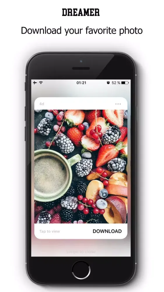 Dreamer app Screenshots