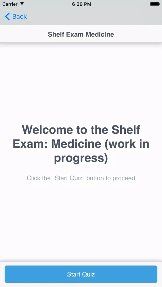 Shelf Exam: Internal Medicine Ekran Görüntüleri