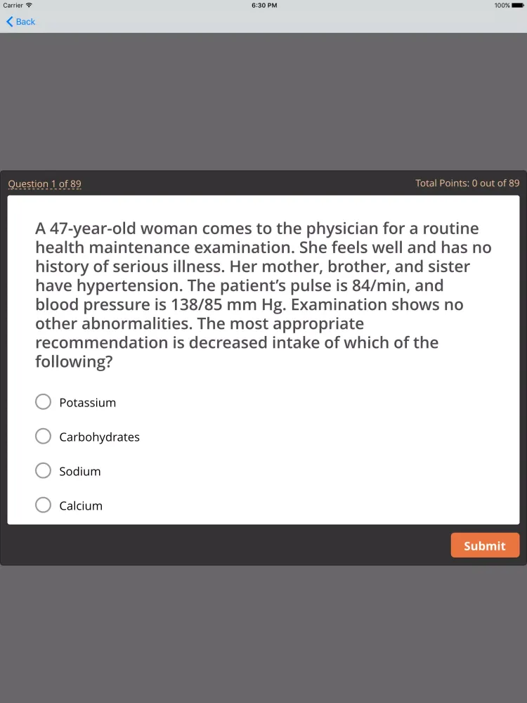 Shelf Exam: Internal Medicine Ekran Görüntüleri