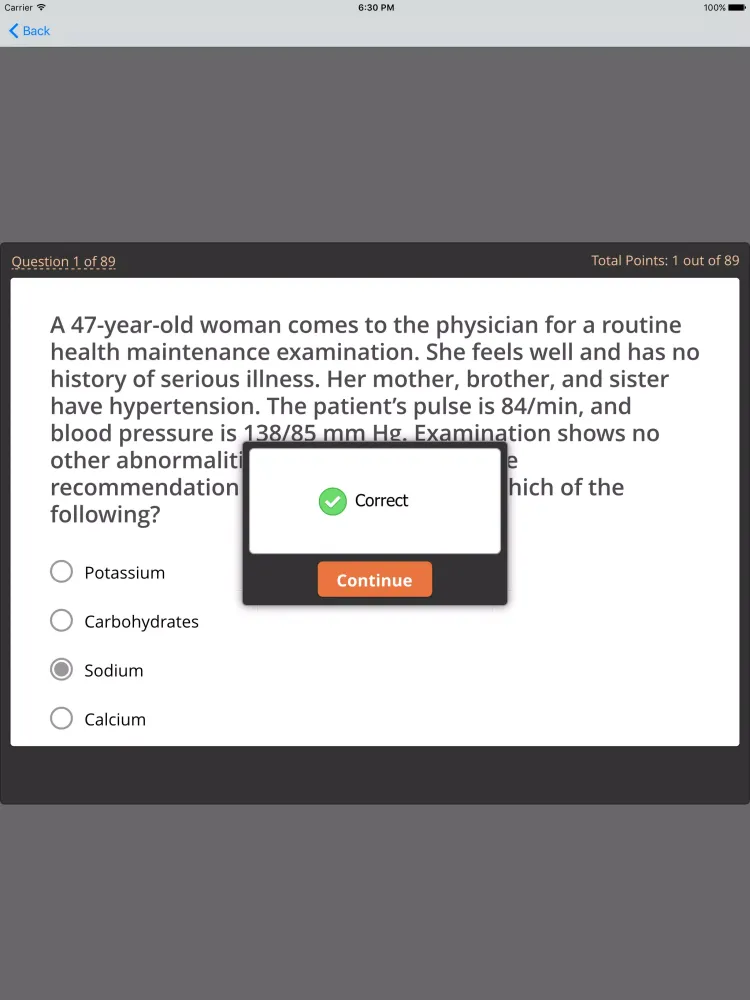 Shelf Exam: Internal Medicine Ekran Görüntüleri