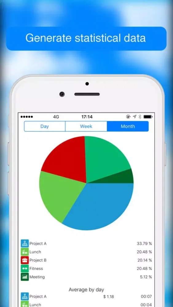 Day Log Pro: time tracking, reports and more स्क्रीनशॉट