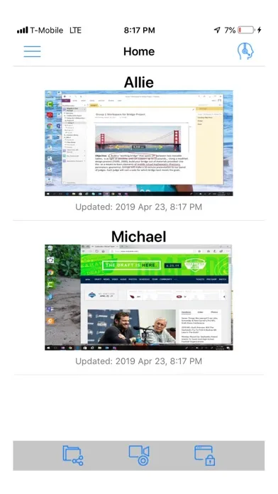 apParent Online Screenshots