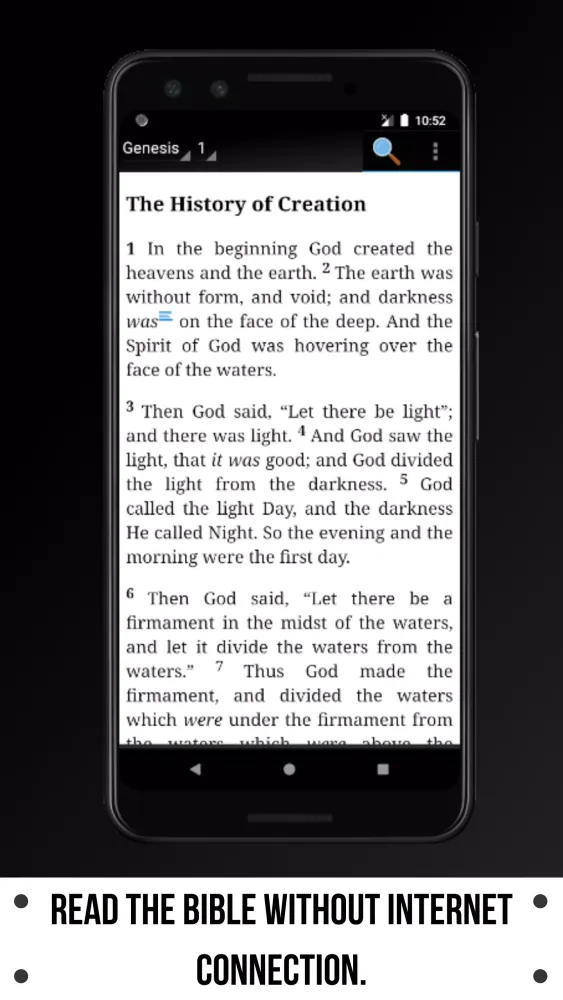 Ảnh chụp màn hình của Bible CEV, Contemporary Englis