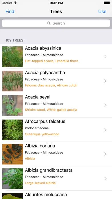 Capturas de pantalla de Useful Trees of East Africa