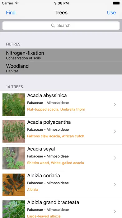 Capturas de pantalla de Useful Trees of East Africa