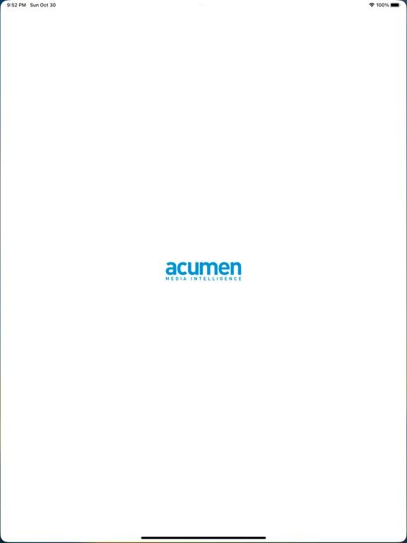 Zrzuty ekranu Acumen Mobile iPad 