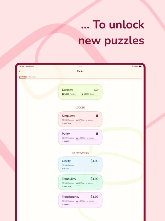 Tangkapan skrin iro‿iro: Relaxing Color Puzzle iPad 