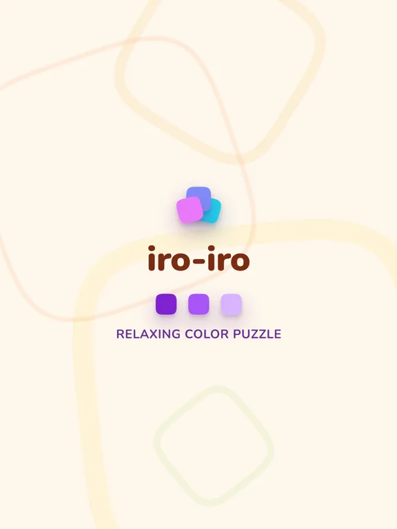 Tangkapan skrin iro‿iro: Relaxing Color Puzzle iPad 