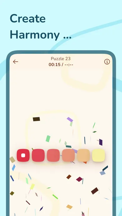 Tangkapan skrin iro‿iro: Relaxing Color Puzzle