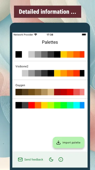 Tangkapan layar Universal Palette Converter