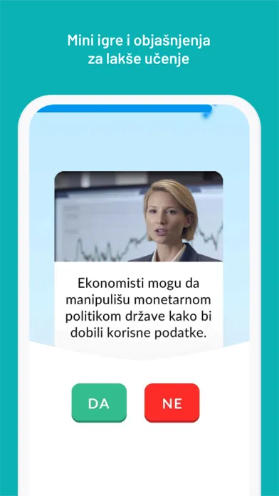 Capturas de tela do Moja Ekonomija